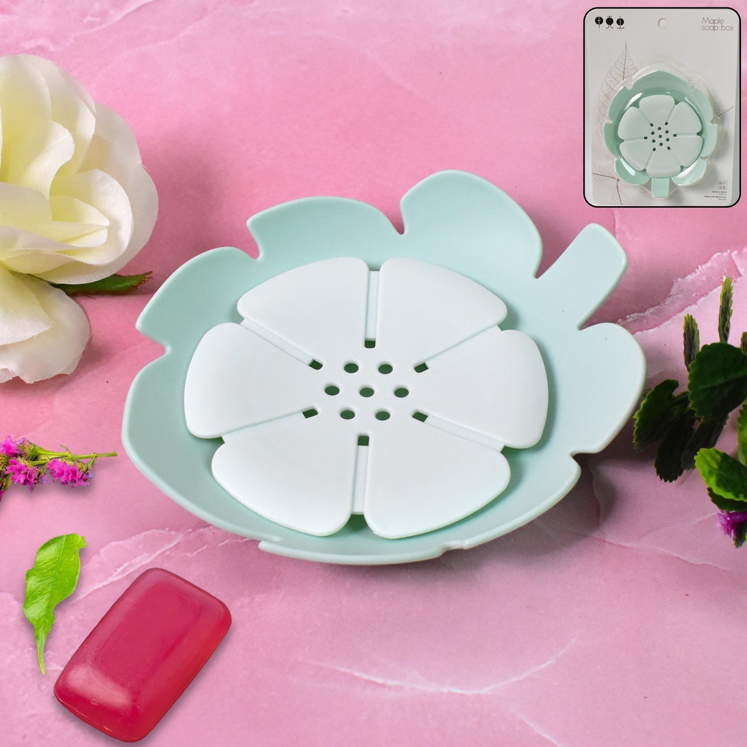 FloralSoap Dish FloralSoap Dish